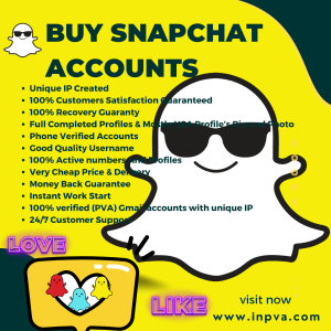 buy sanapchat accounts